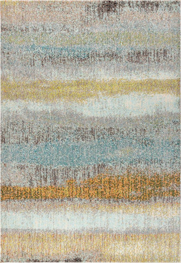 Contemporary Pop Modern Abstract Vintage Area Rug - JONATHAN Y